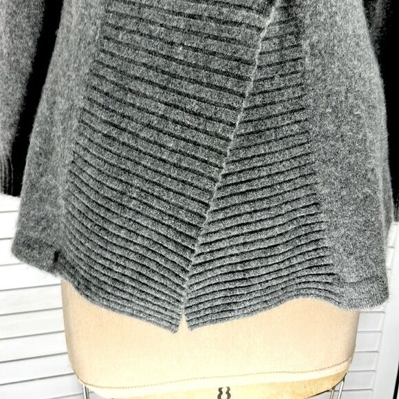 Cynthia Rowley Cashmere Cardigan Small Gray - Picture 5 of 12
